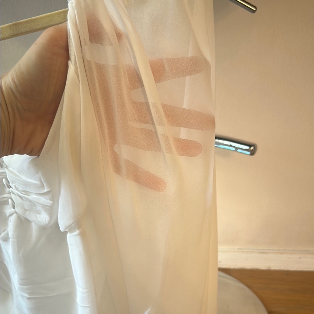 White Long Sleeve Bodysuit - Picture 3 of 5